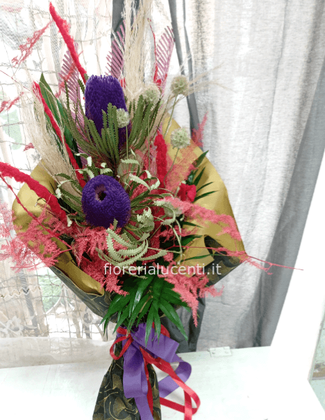 Mazzo fiori secchi