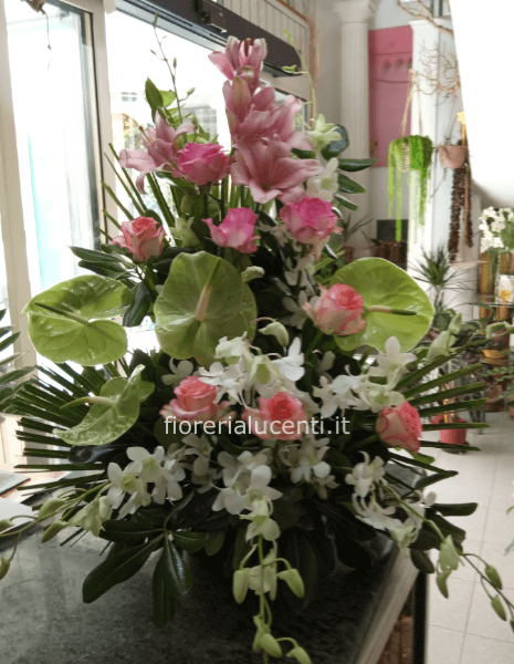 Composizione fiori misti 